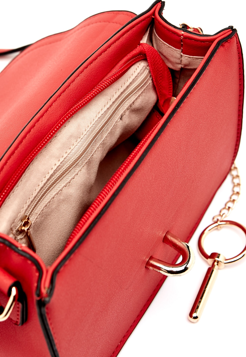 Gessy Key Bag Red - Bubbleroom