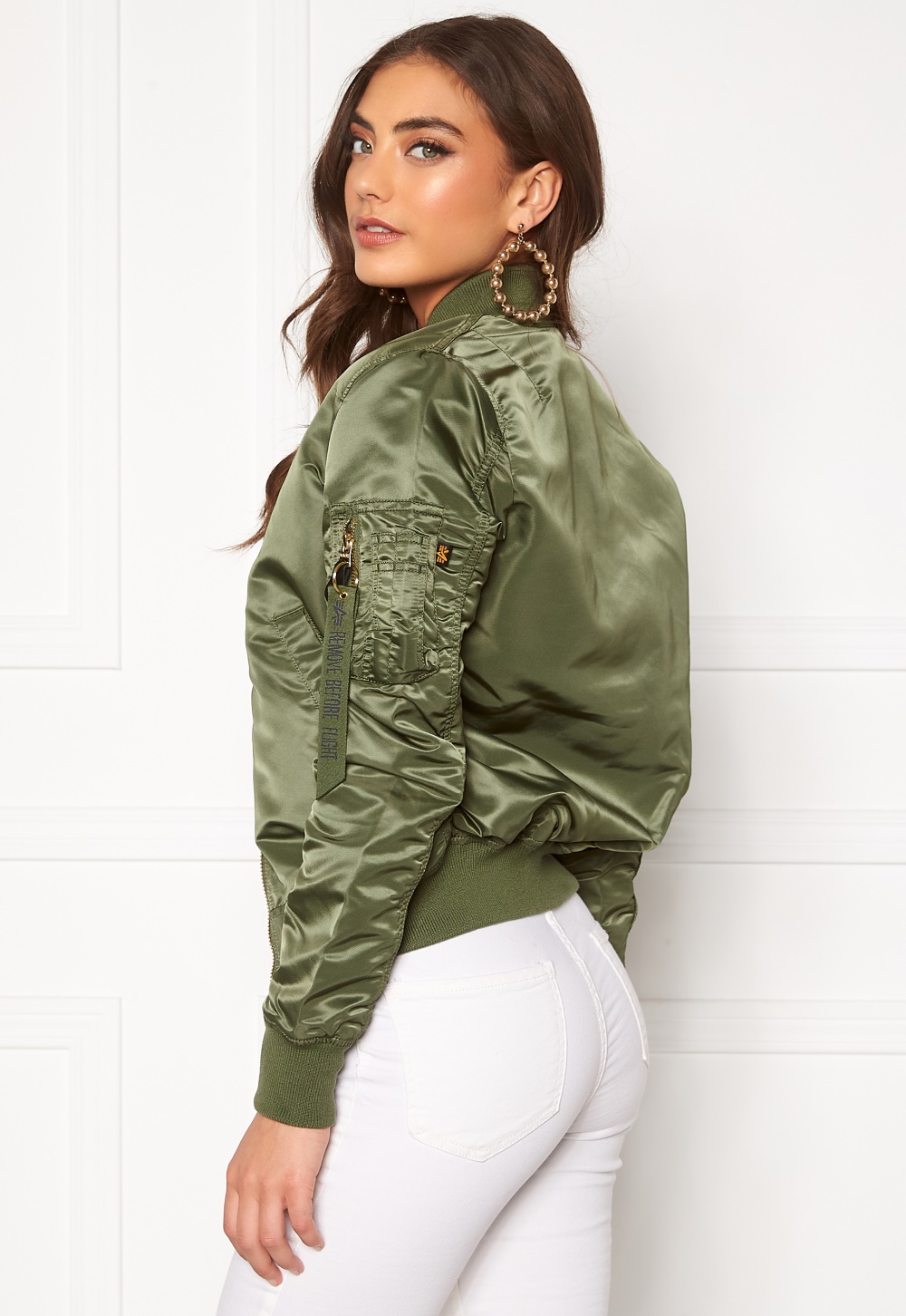 Alpha Industries MA-1 VF LW 393 Sage Green - Bubbleroom