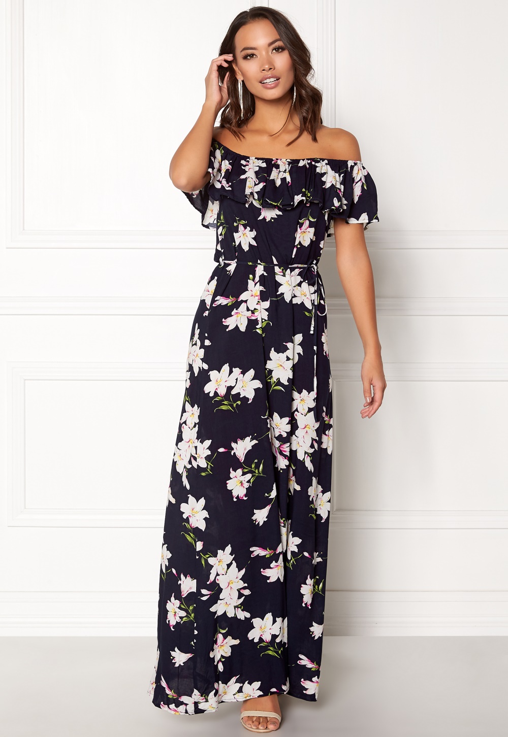 ax paris bardot maxi dress