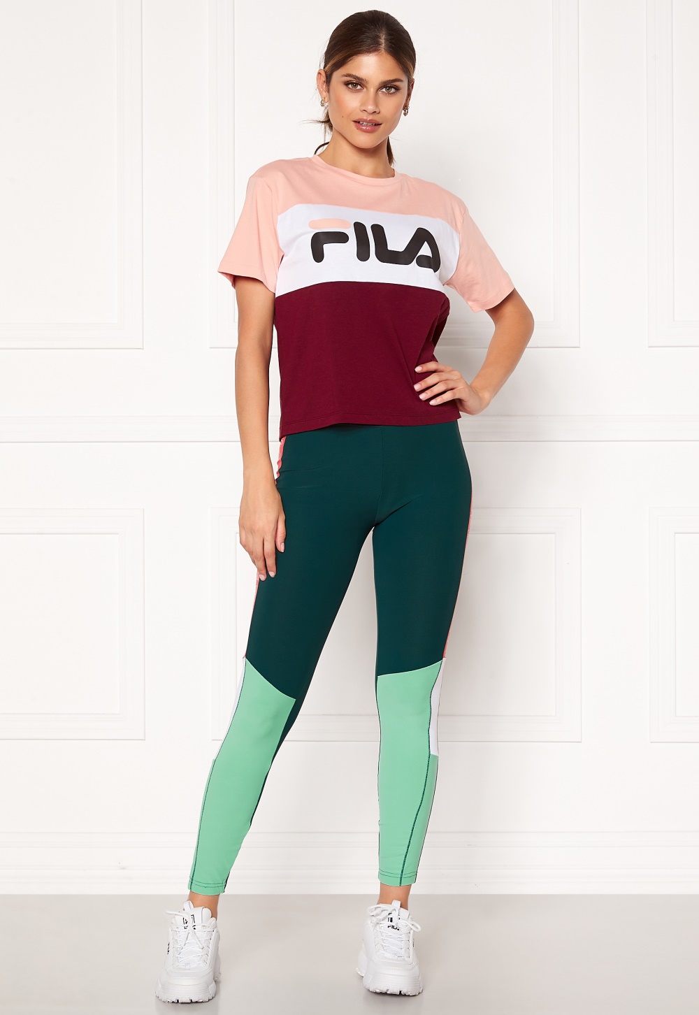 plus size fila tights