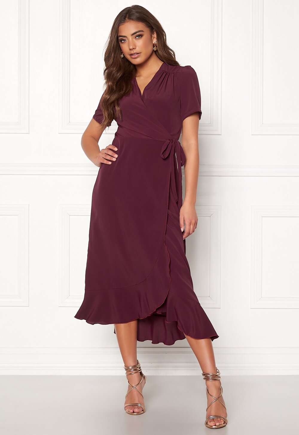 john zack wrap dress