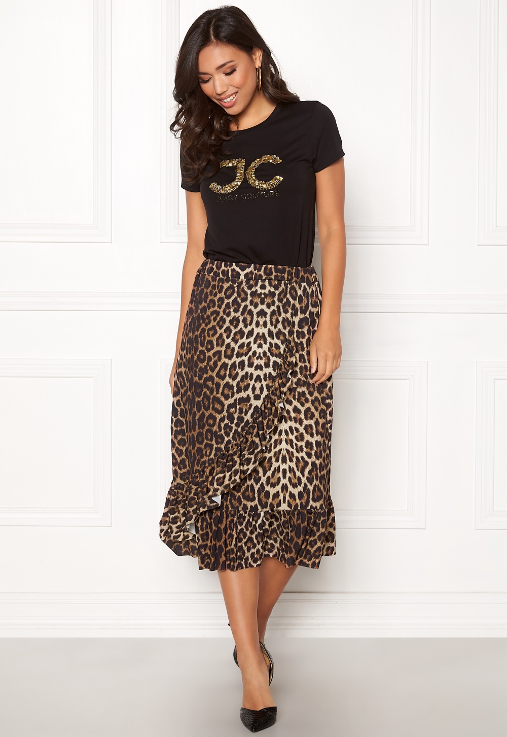 Juicy Couture JC Tee Pitch Black - Bubbleroom