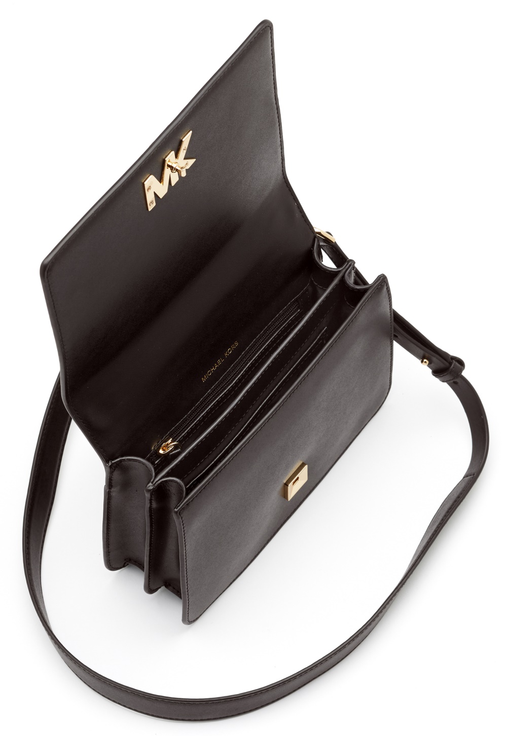 michael kors black shoulder purse