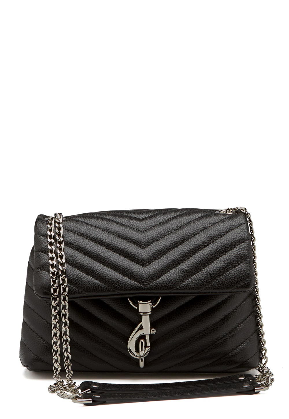 rebecca minkoff edie crossbody with woven chain