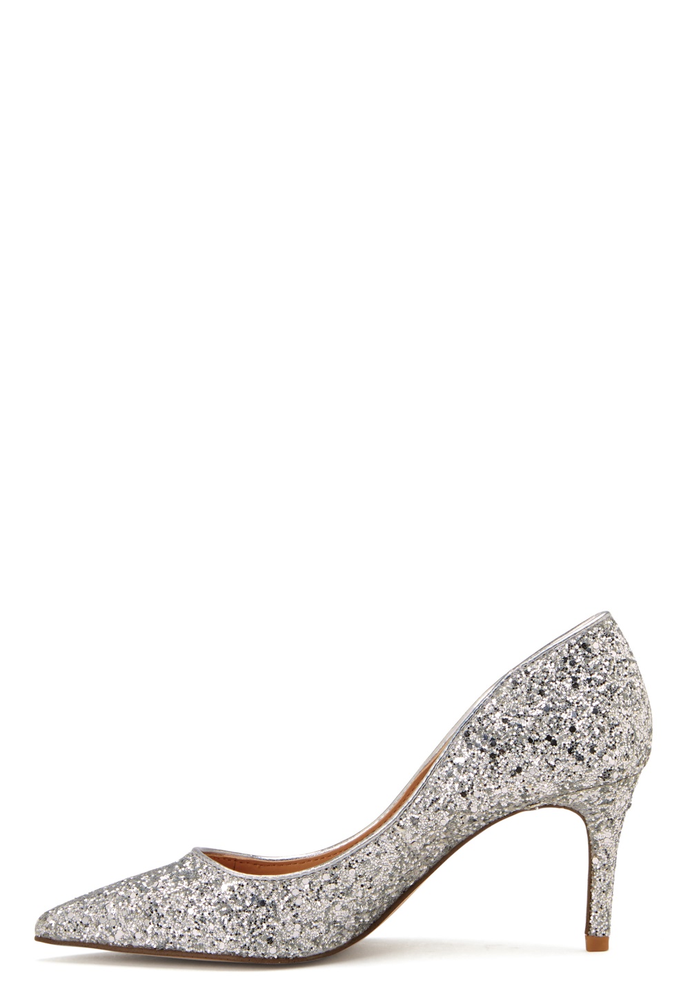 steve madden silver sparkly heels
