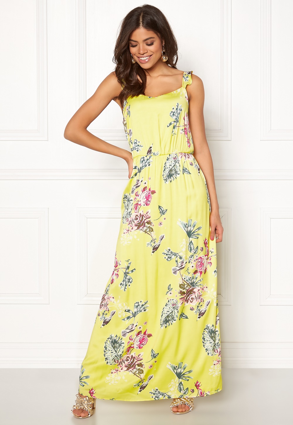 vila yellow dress