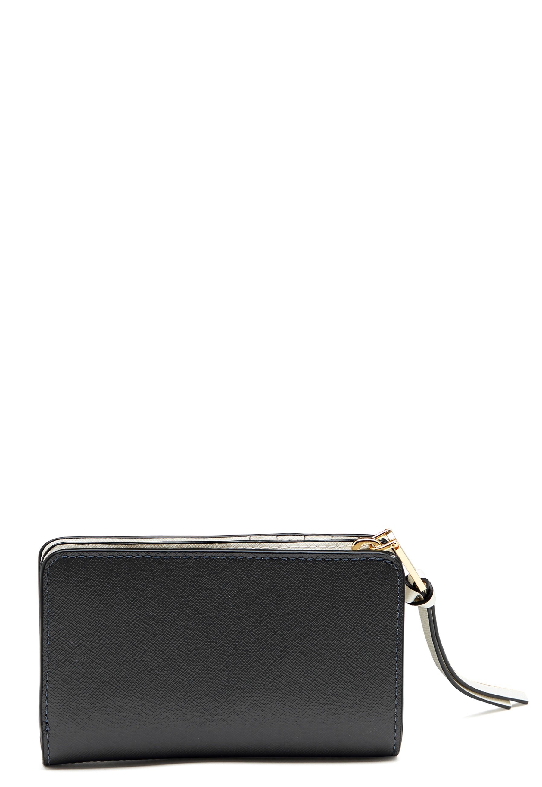 marc jacobs compact wallet black