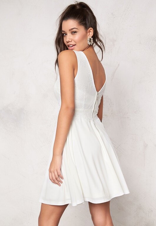 Chiara Forthi Elissa Dress White - Bubbleroom