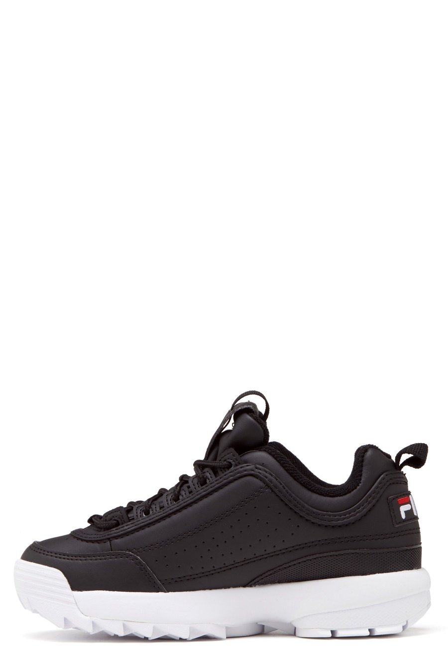 fila disruptor low black