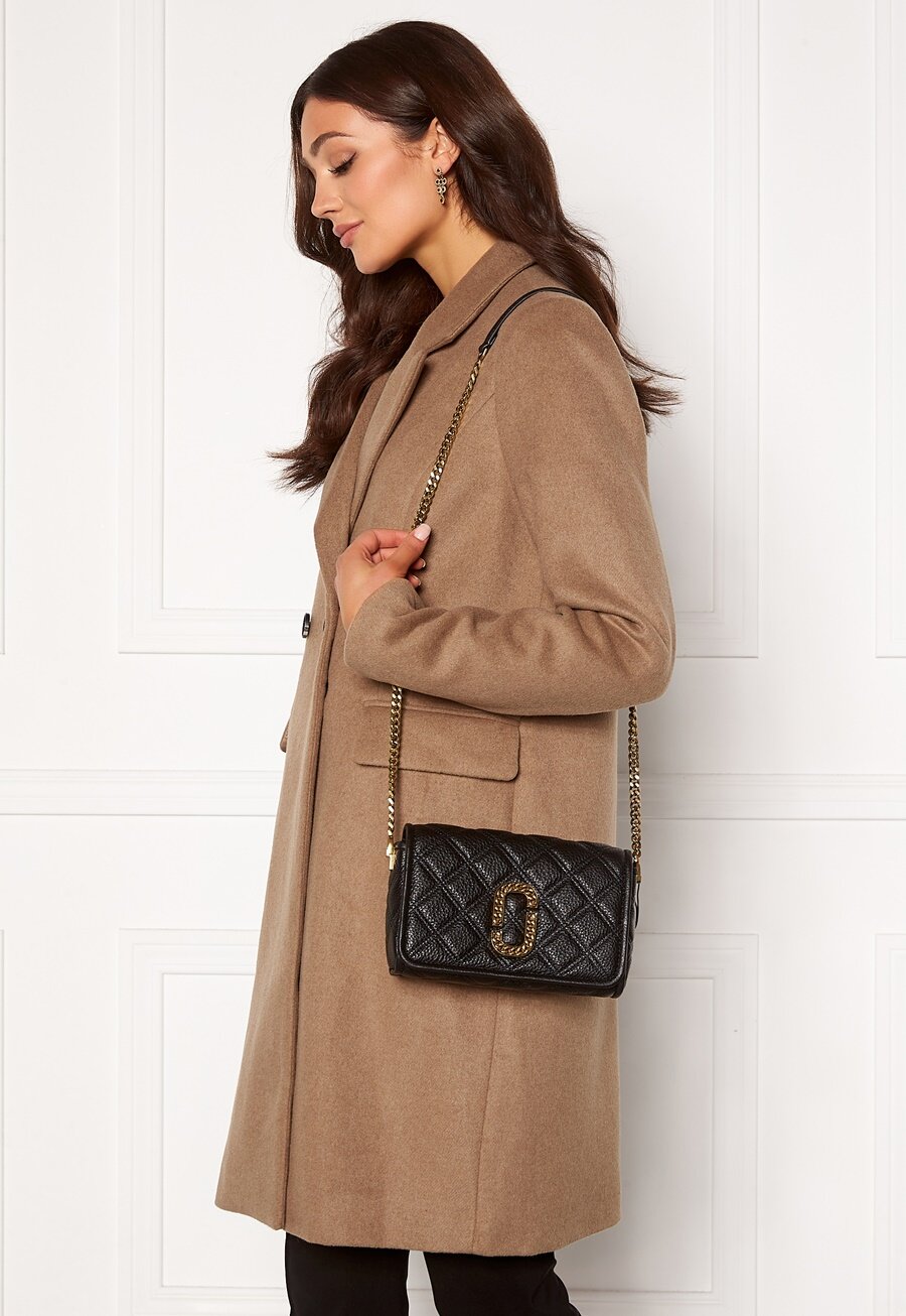 marc jacobs flap leather shoulder bag