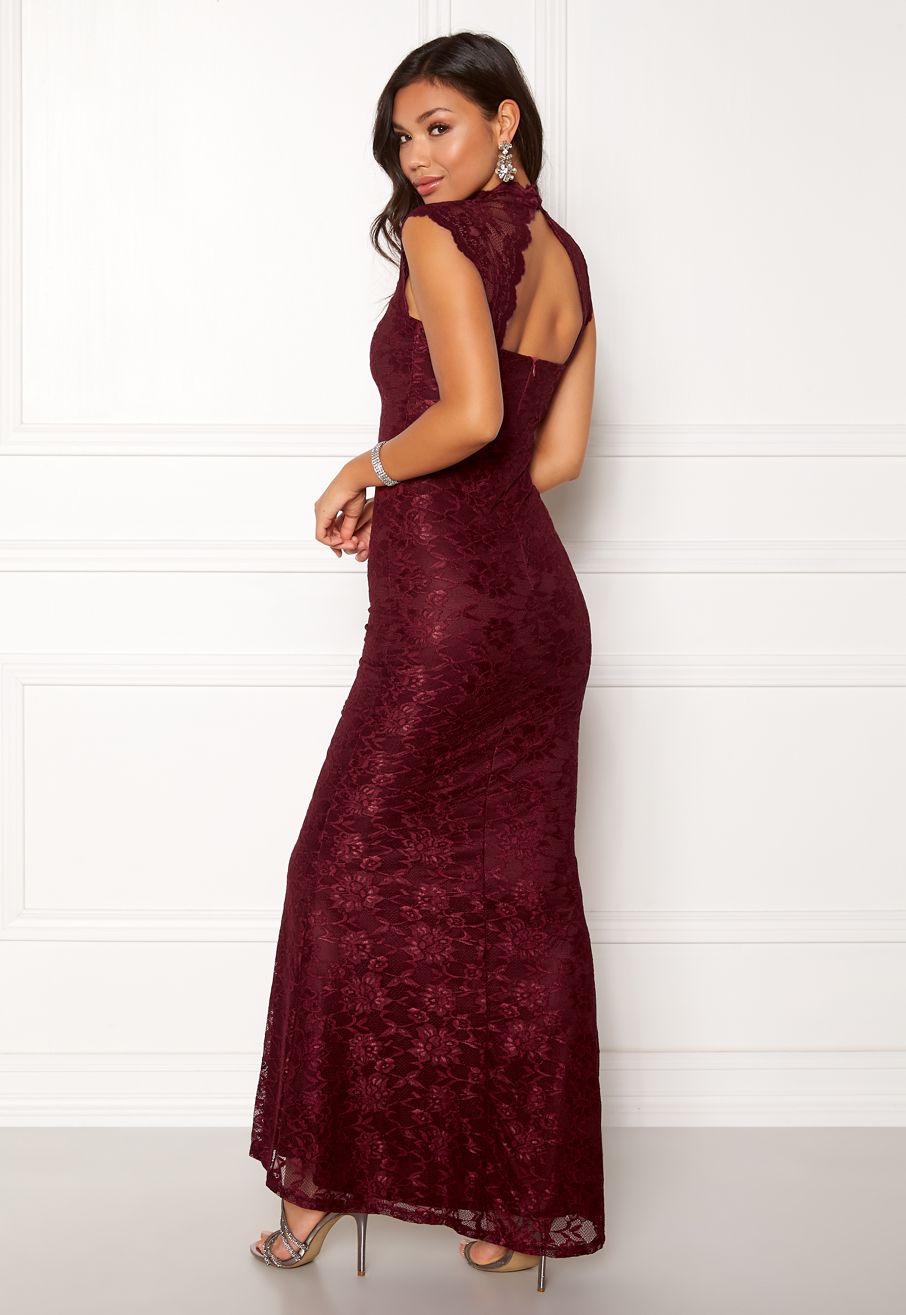body fit long dress