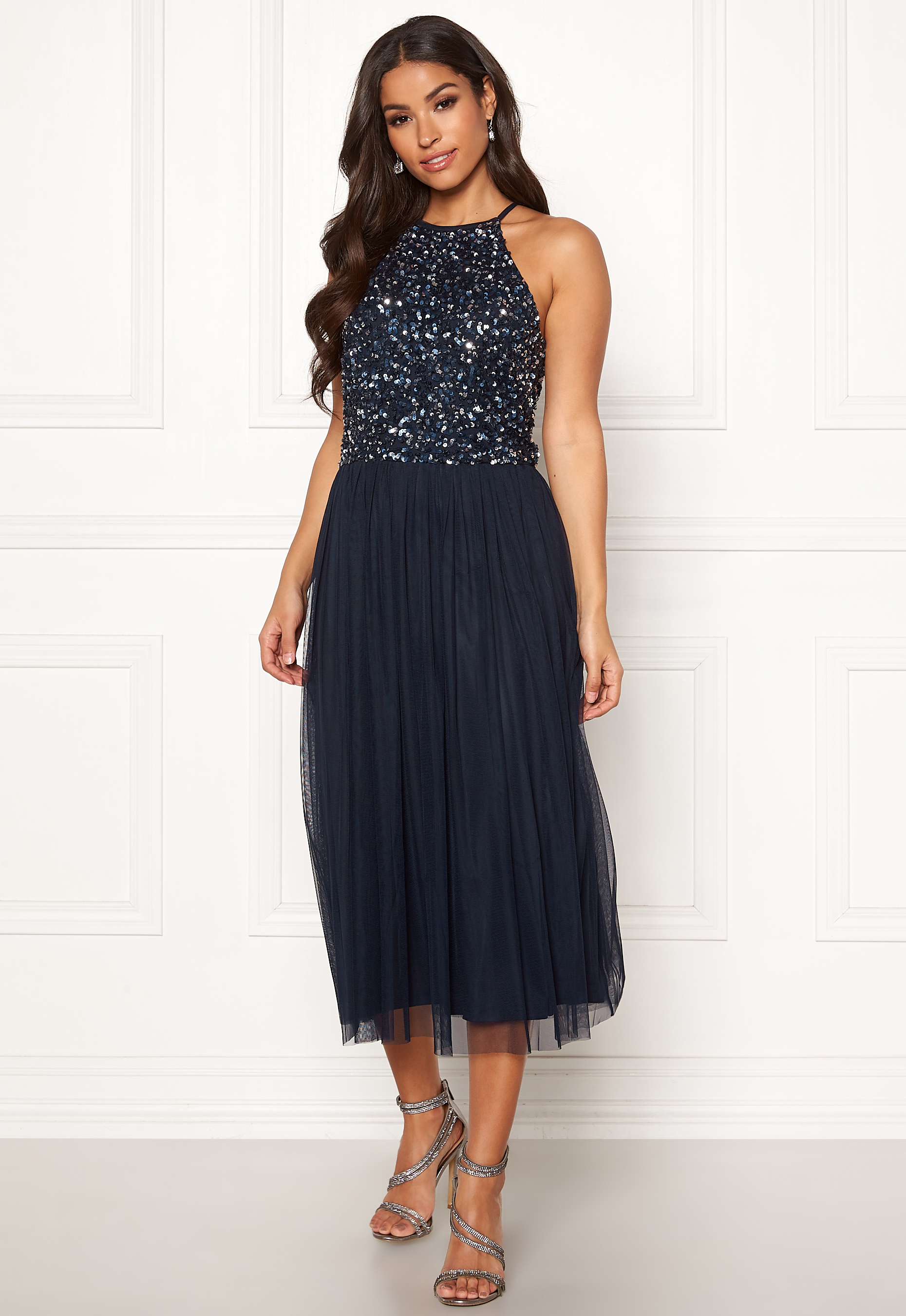 navy sequin