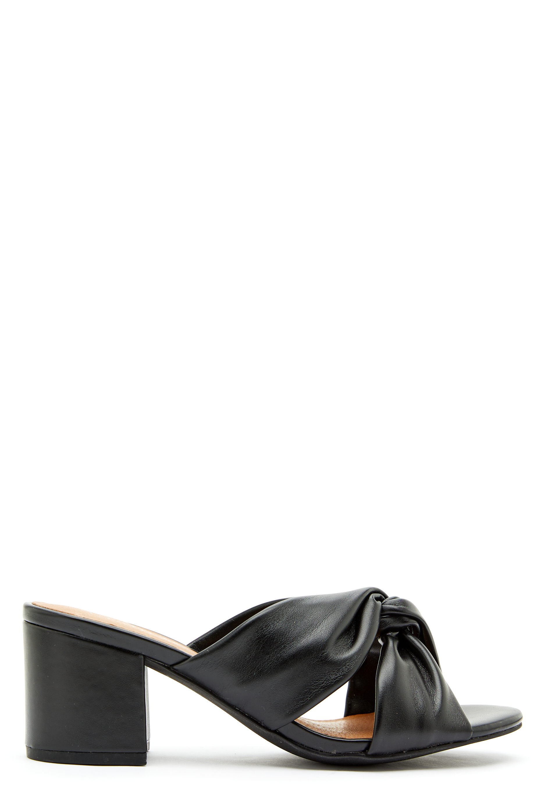 knotted mule sandal