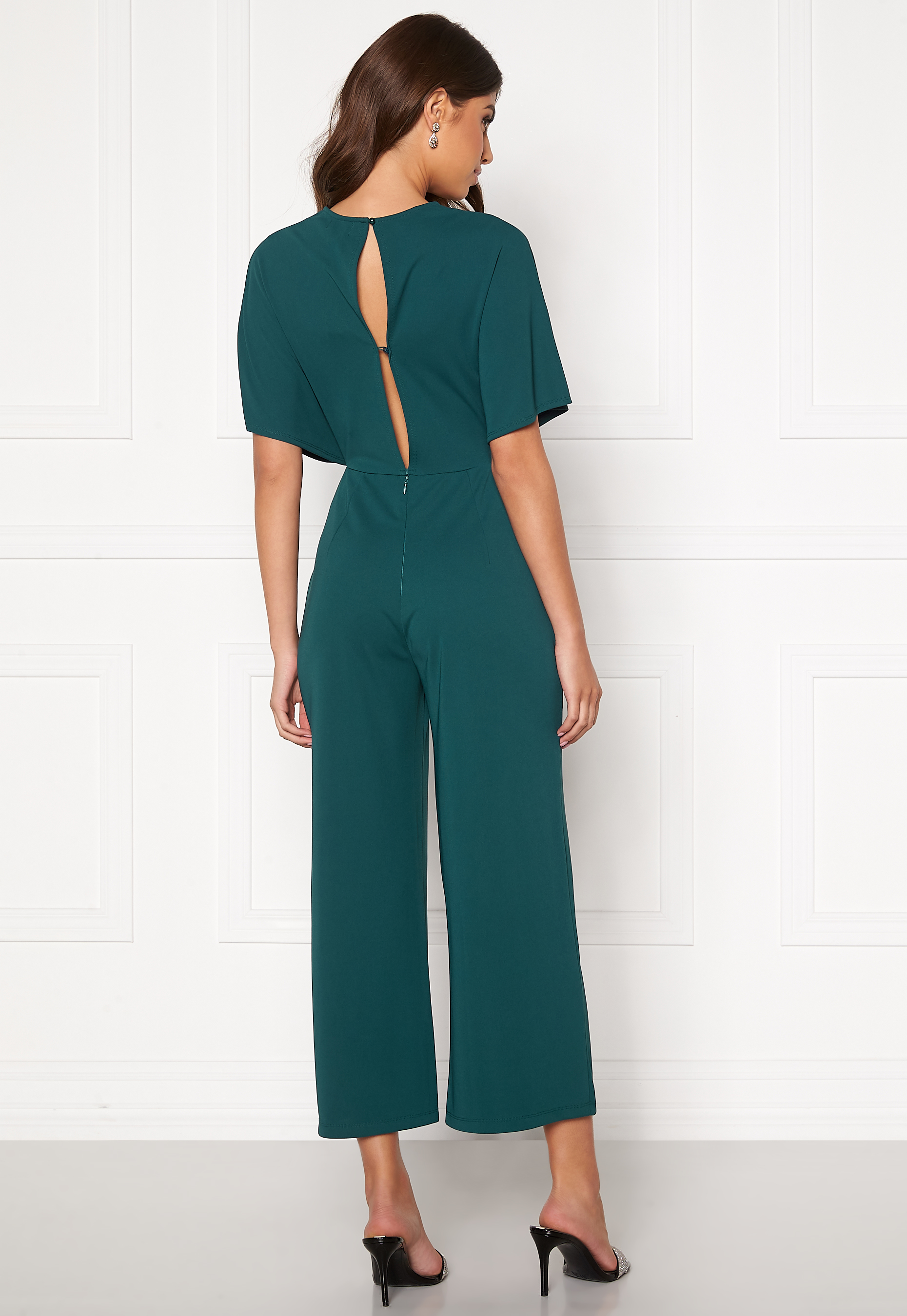 petrol blue jumpsuit