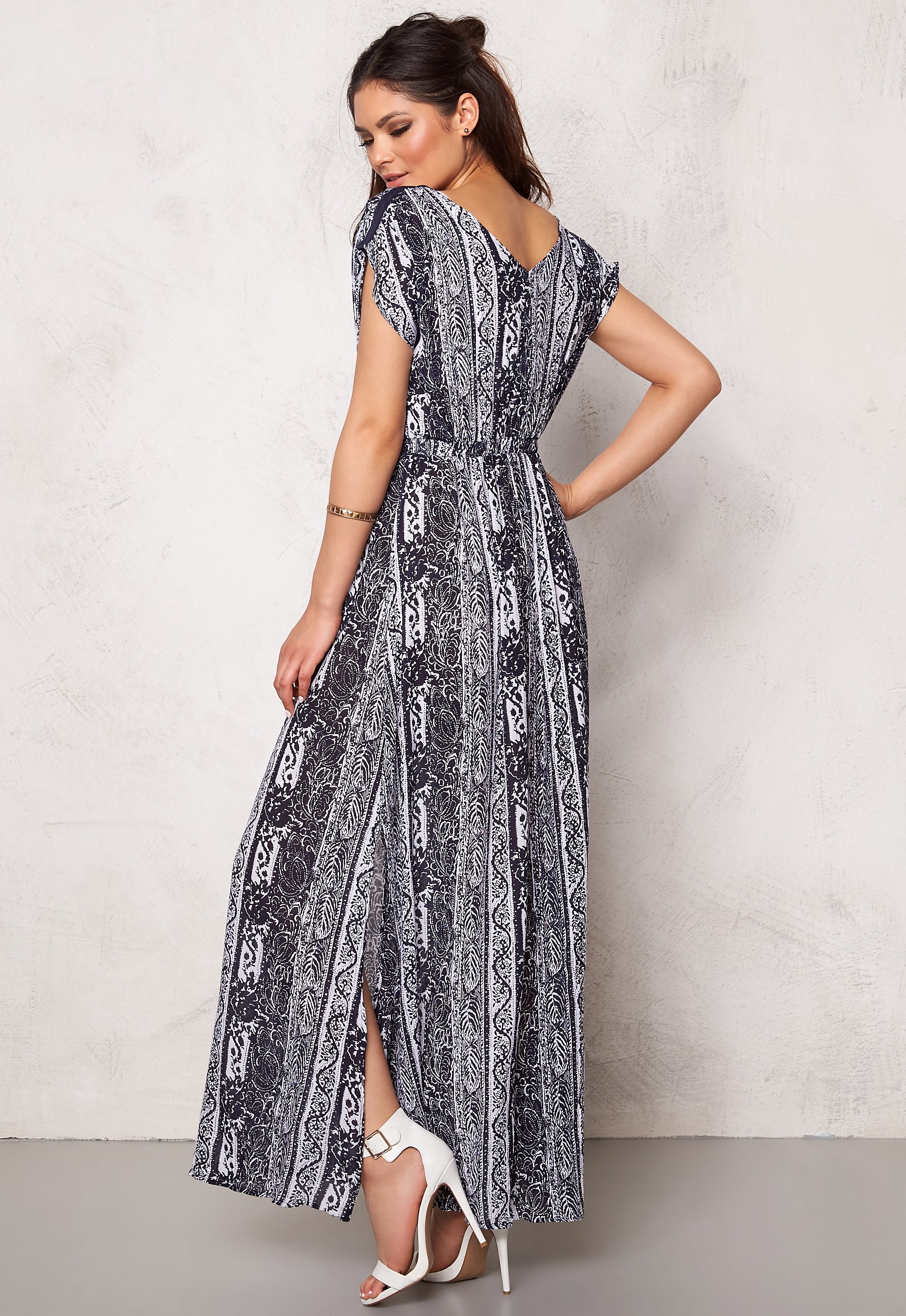 b young maxi dress