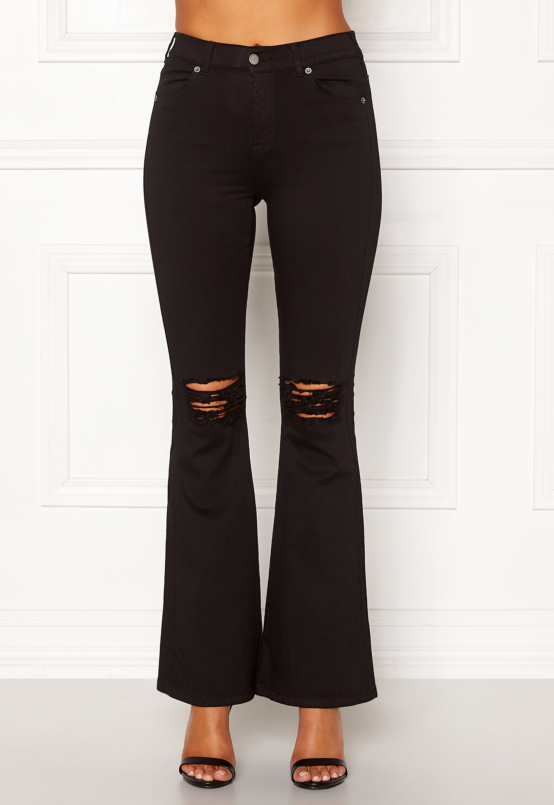 macy's black ripped jeans