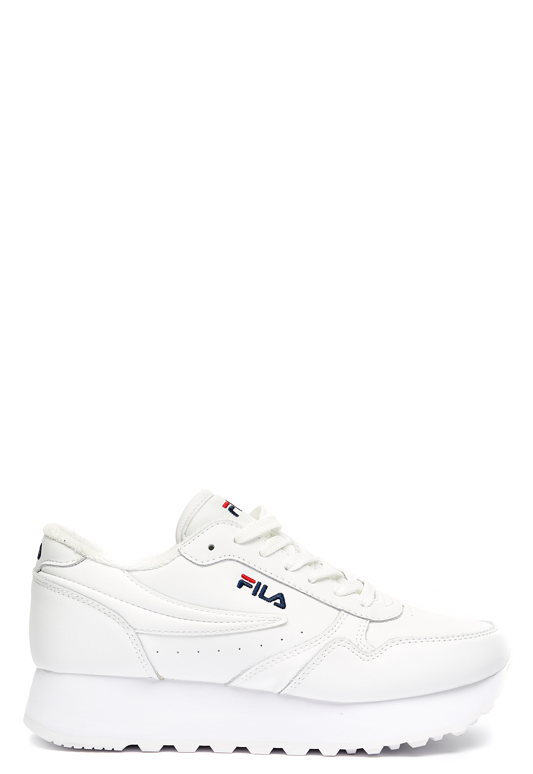 FILA Orbit Zeppa L Shoes White - Bubbleroom