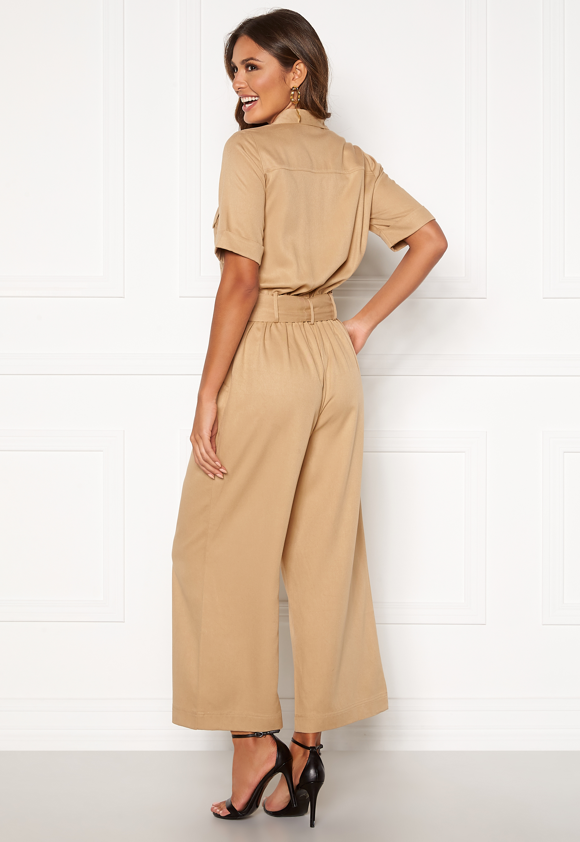 next khaki jumpsuit