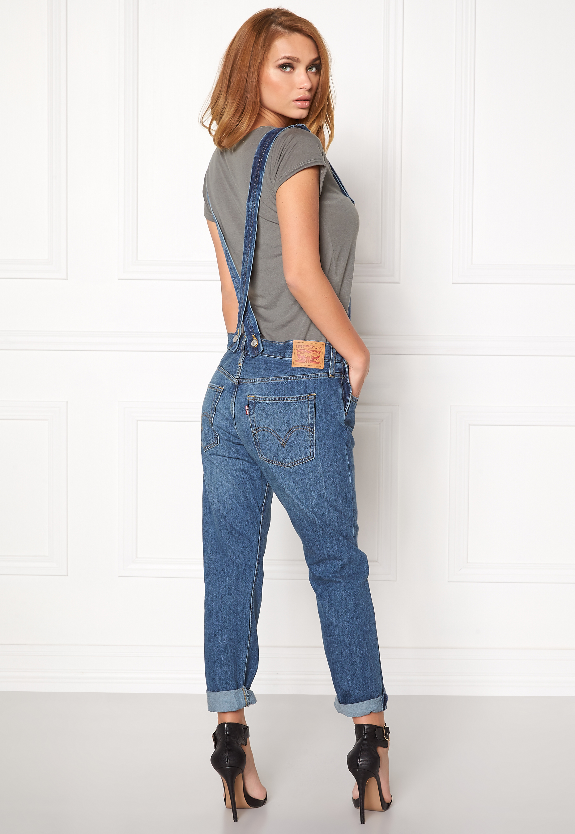 LEVI'S Heritage Overalls 0000 Blue Gold 