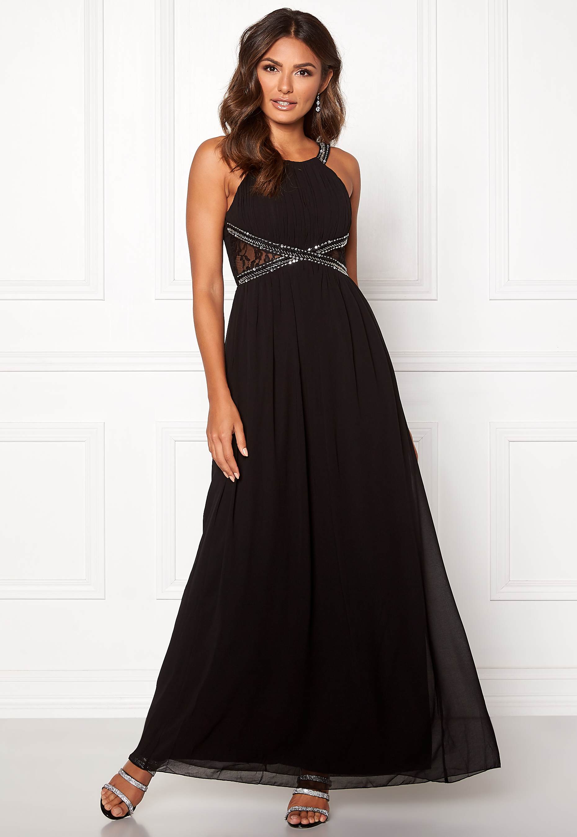 little mistress empire maxi dress