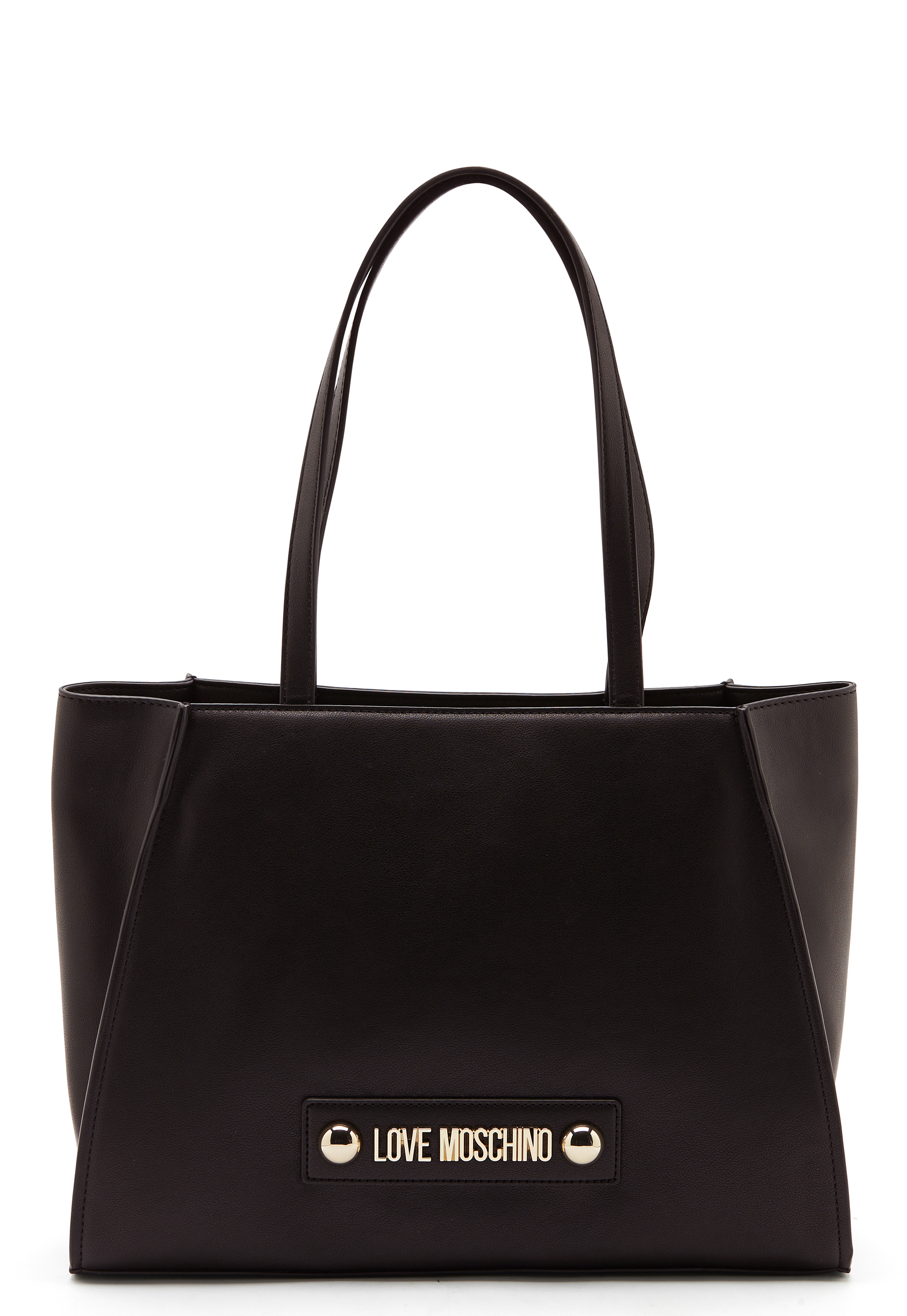 Love Moschino Big Scarf Handbag Black 