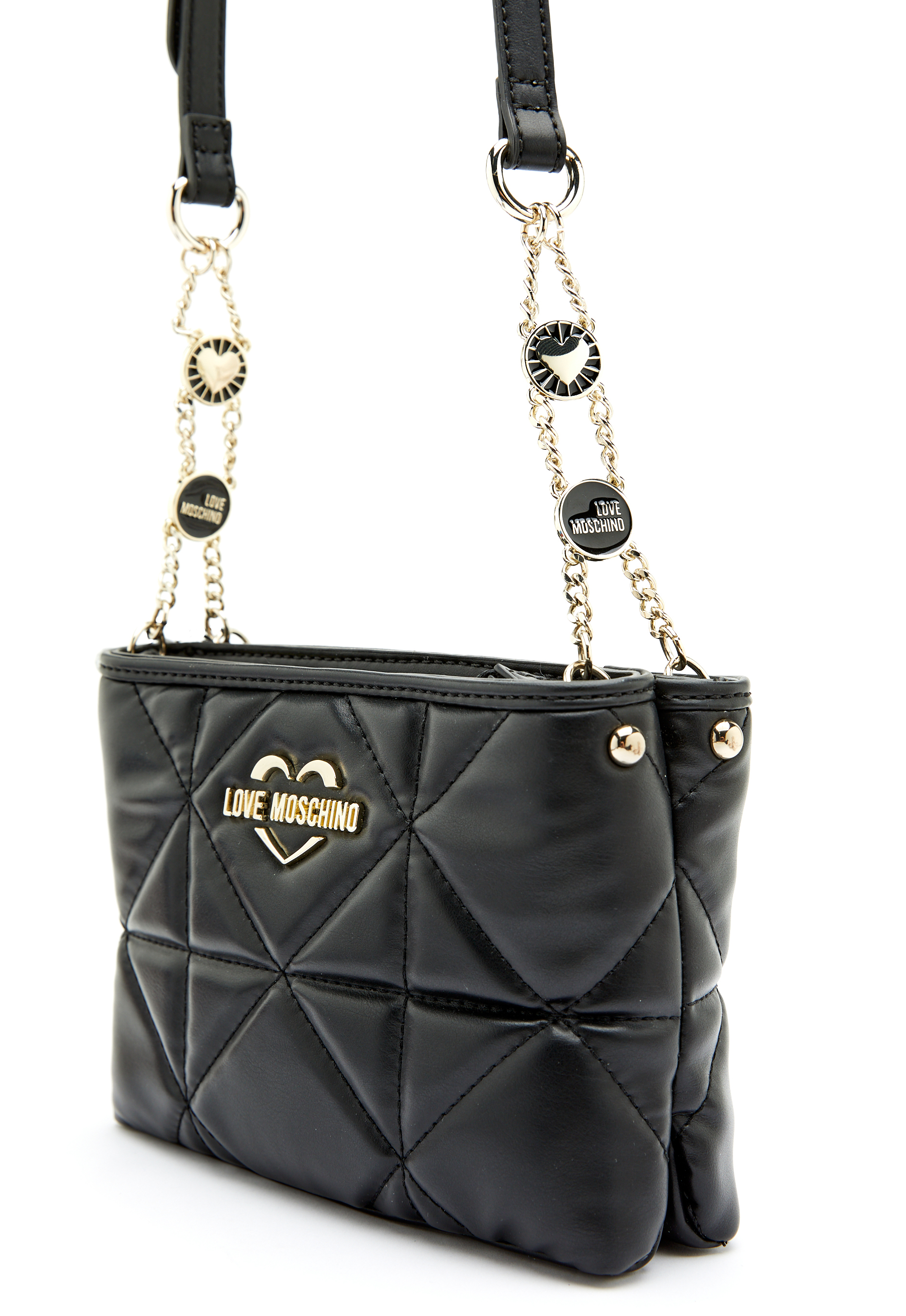 Love Moschino Jewel Strap Bag 000 Black 