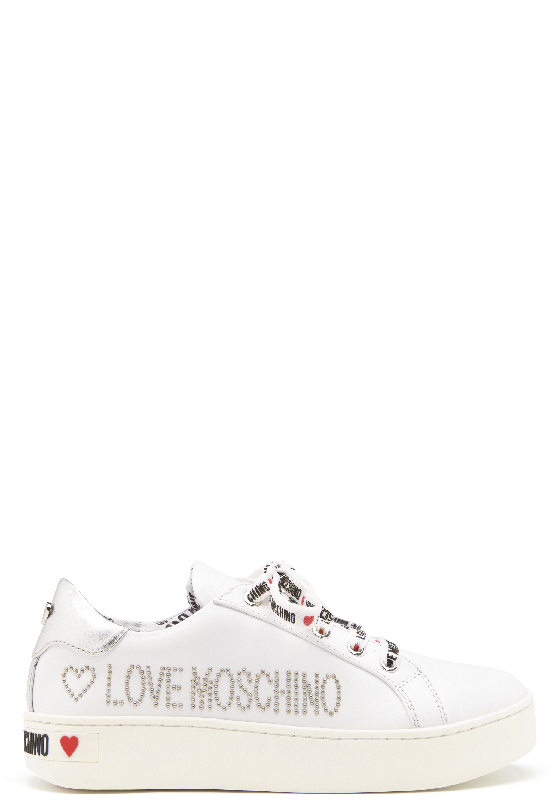 love moschino sneakers white