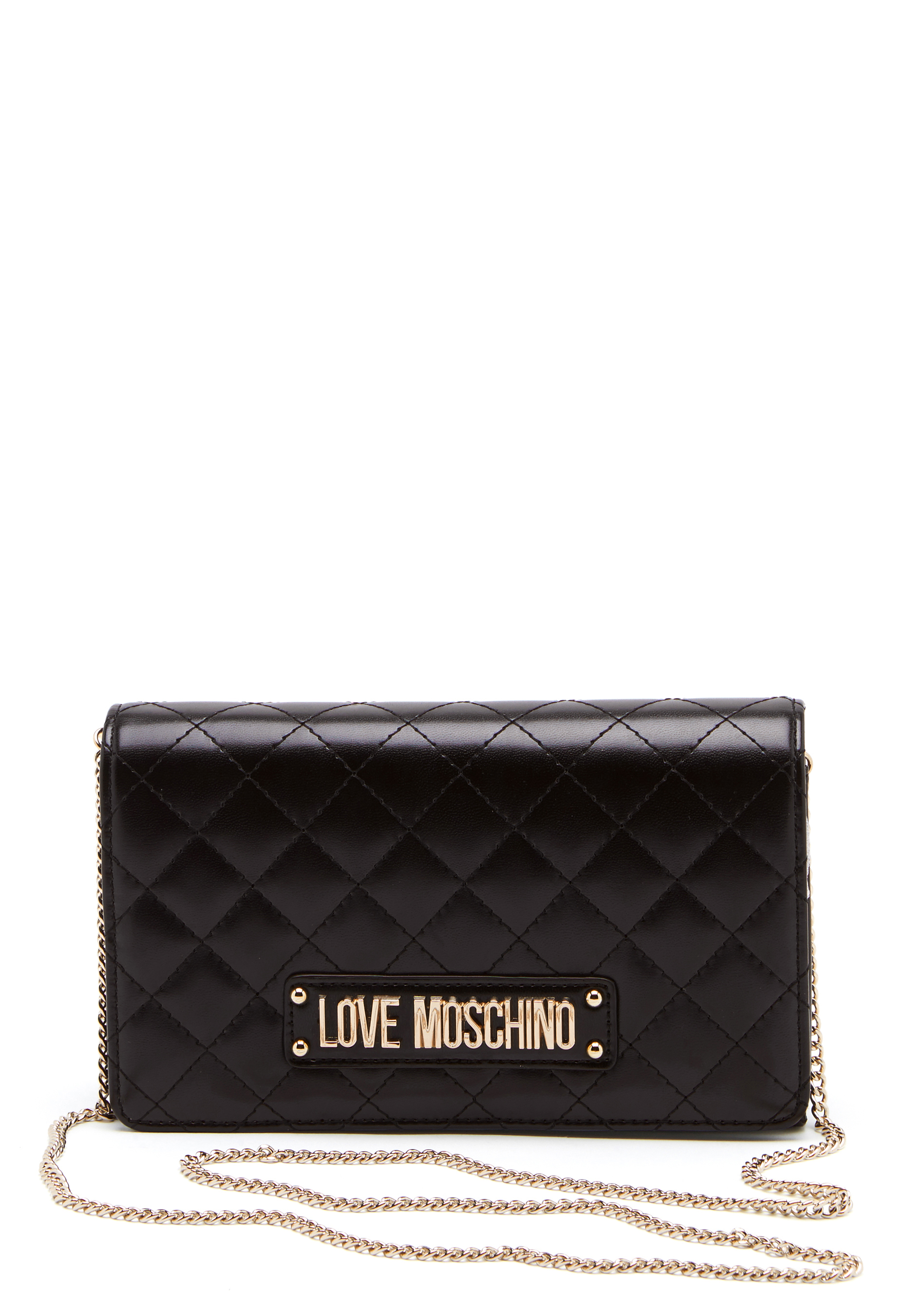Love Moschino Small Quilted Chain Bag 