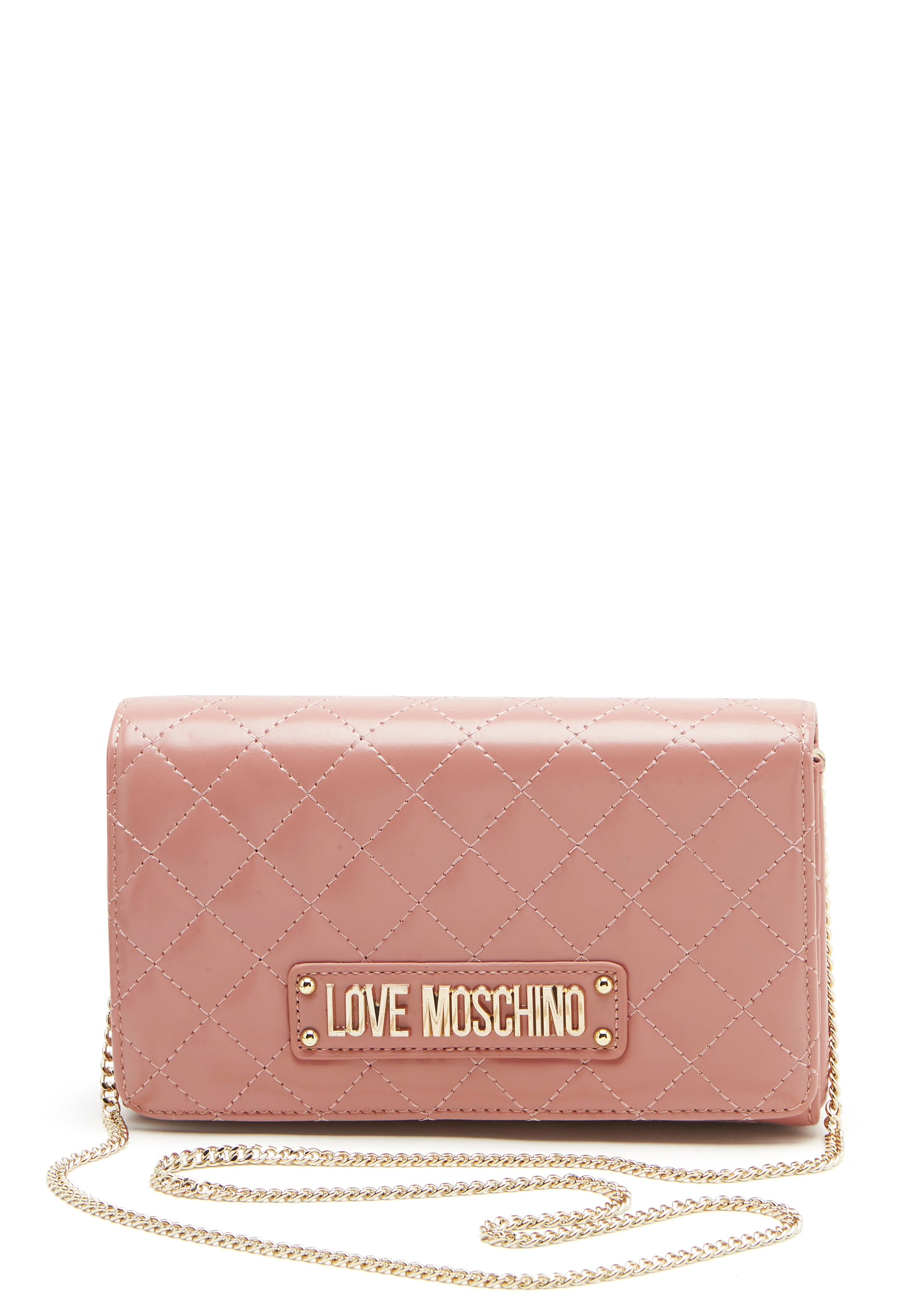 Love Moschino Small Quilted Chain Bag 