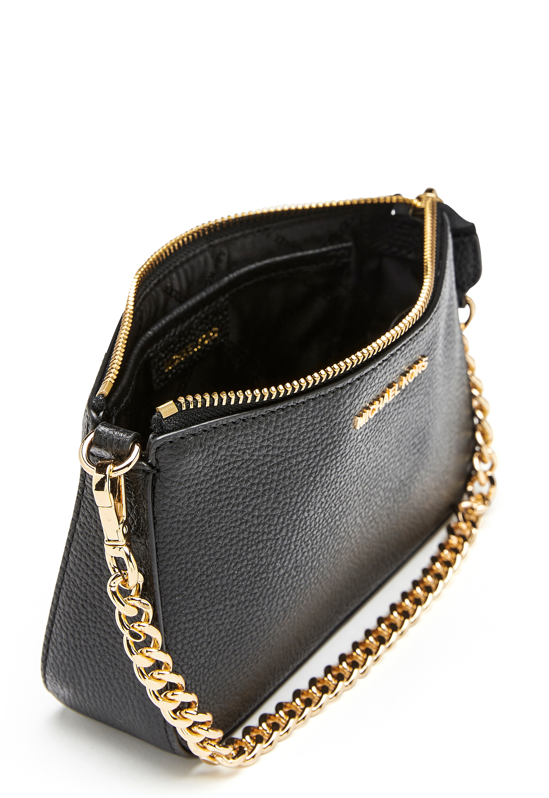 Black Michael Kors Purse With Chain | semashow.com