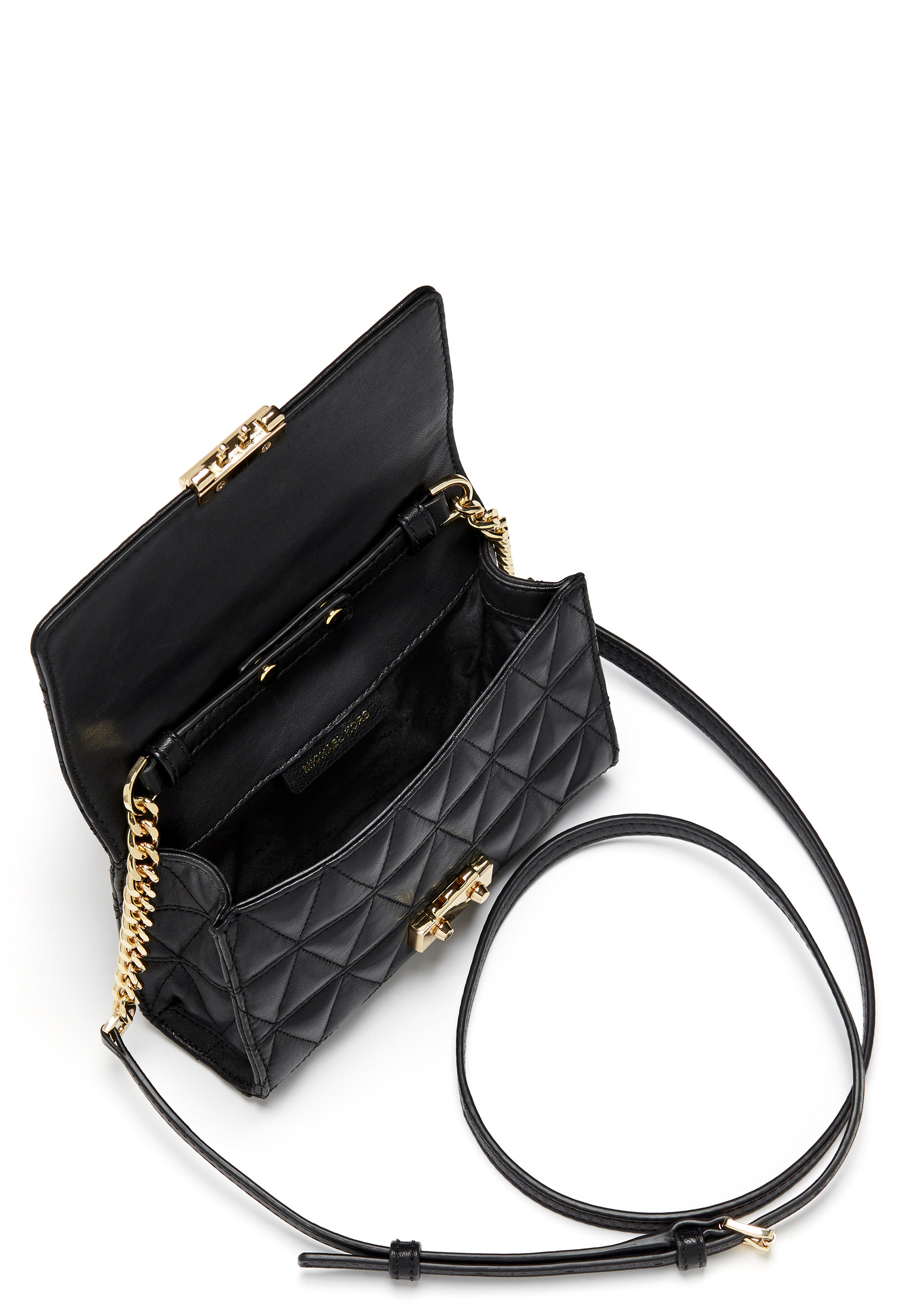 michael kors quilted clutch
