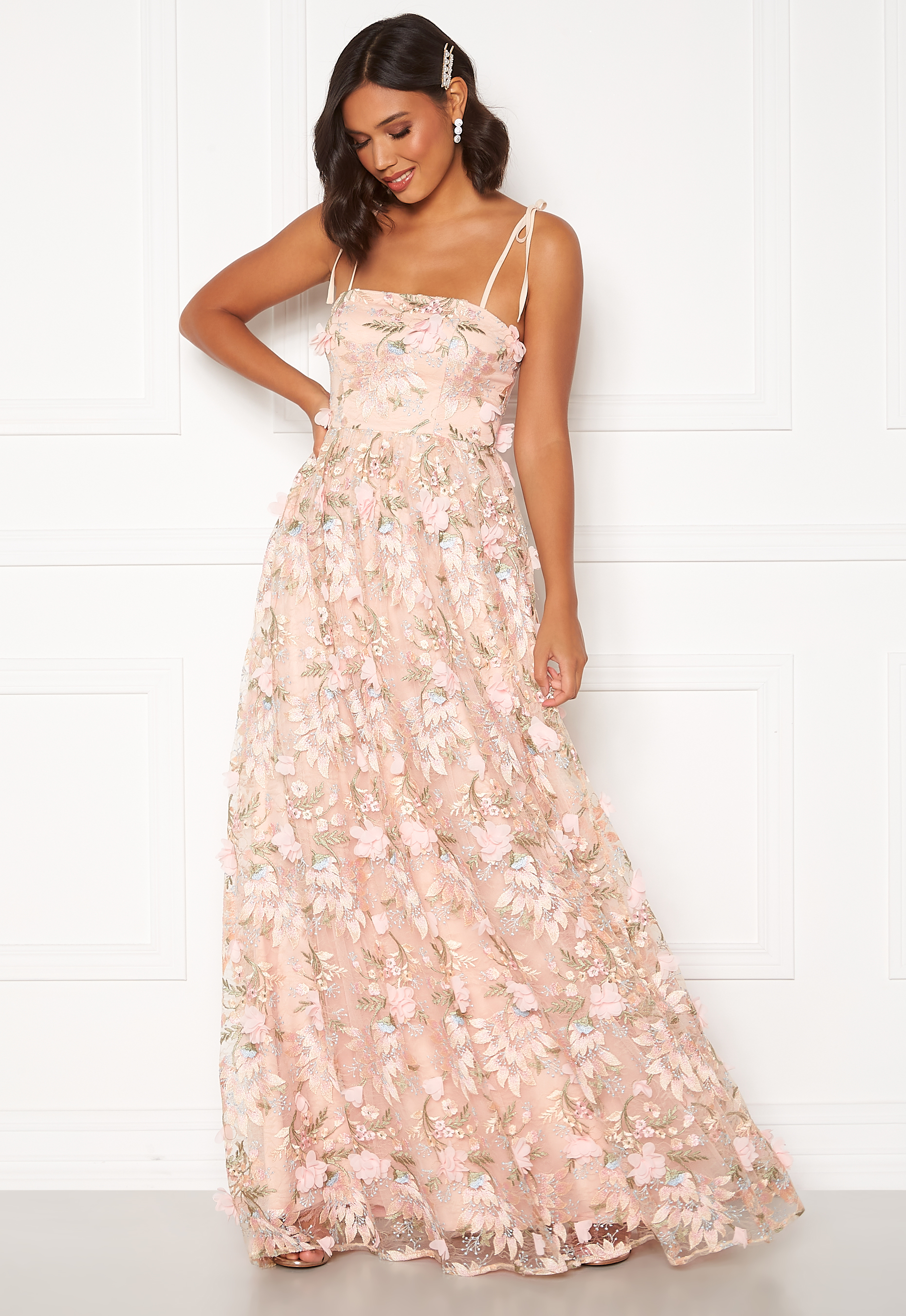 floral gown