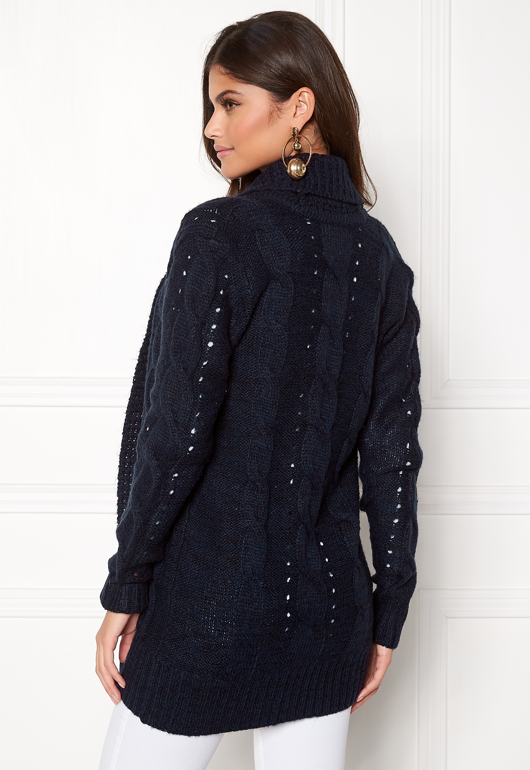 new look navy cardigan
