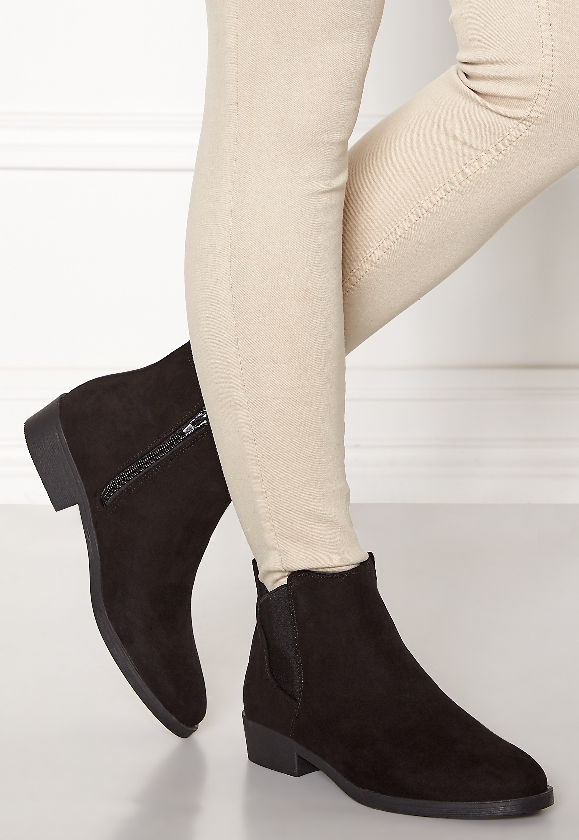 new look suedette chelsea ankle boot