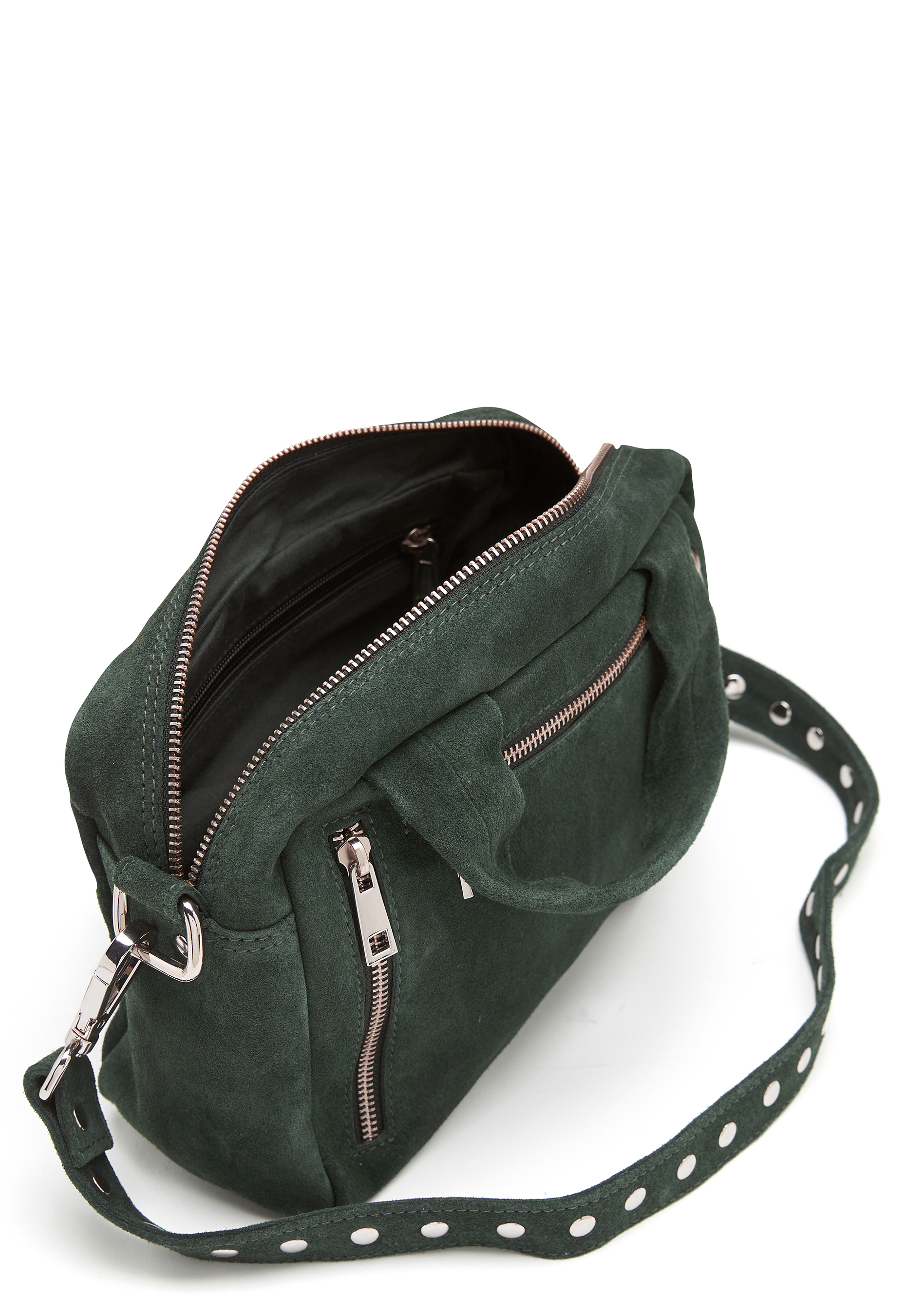 Nunoo Donna New Suede Bag Green - Bubbleroom