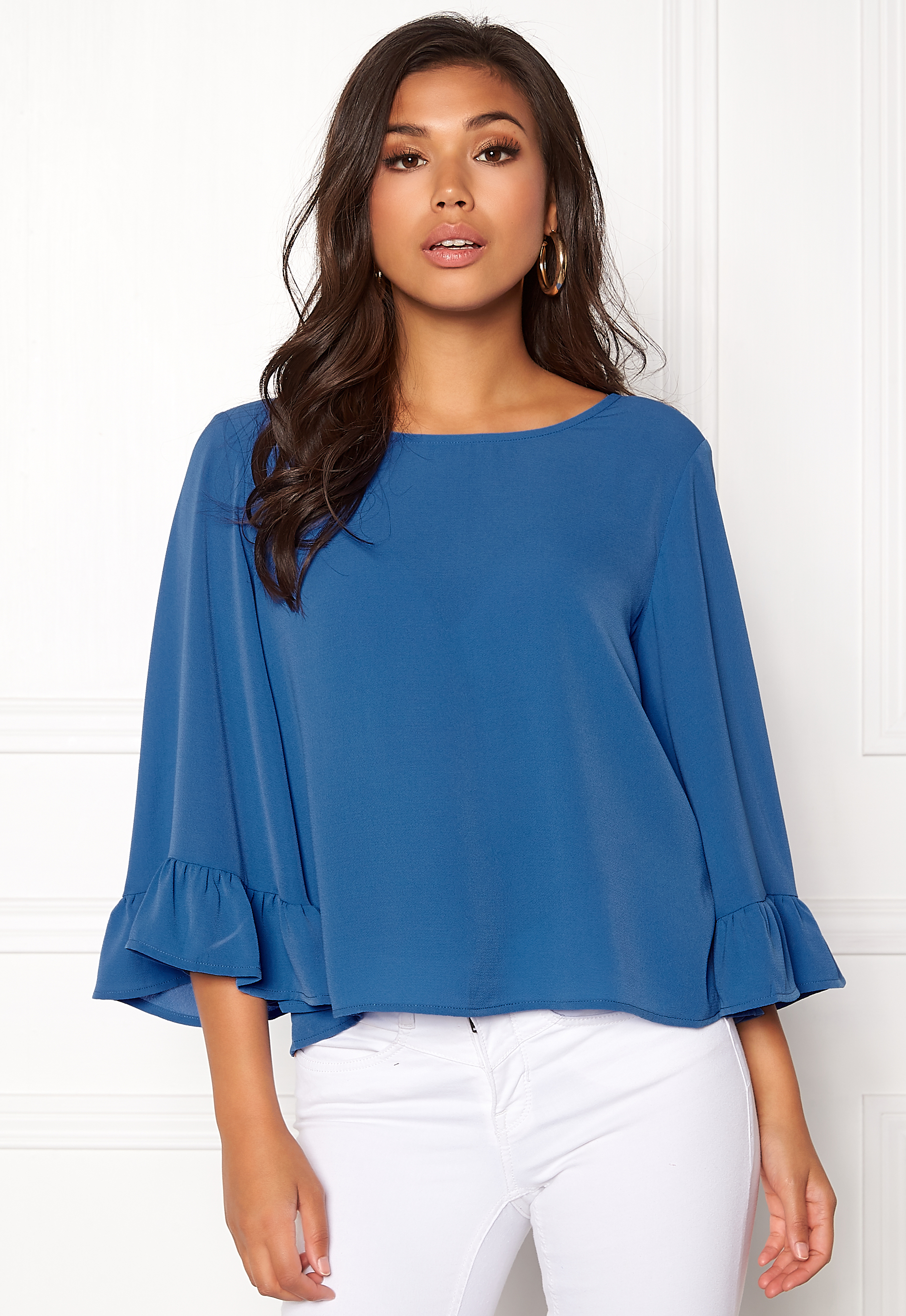 v neck denim shirt