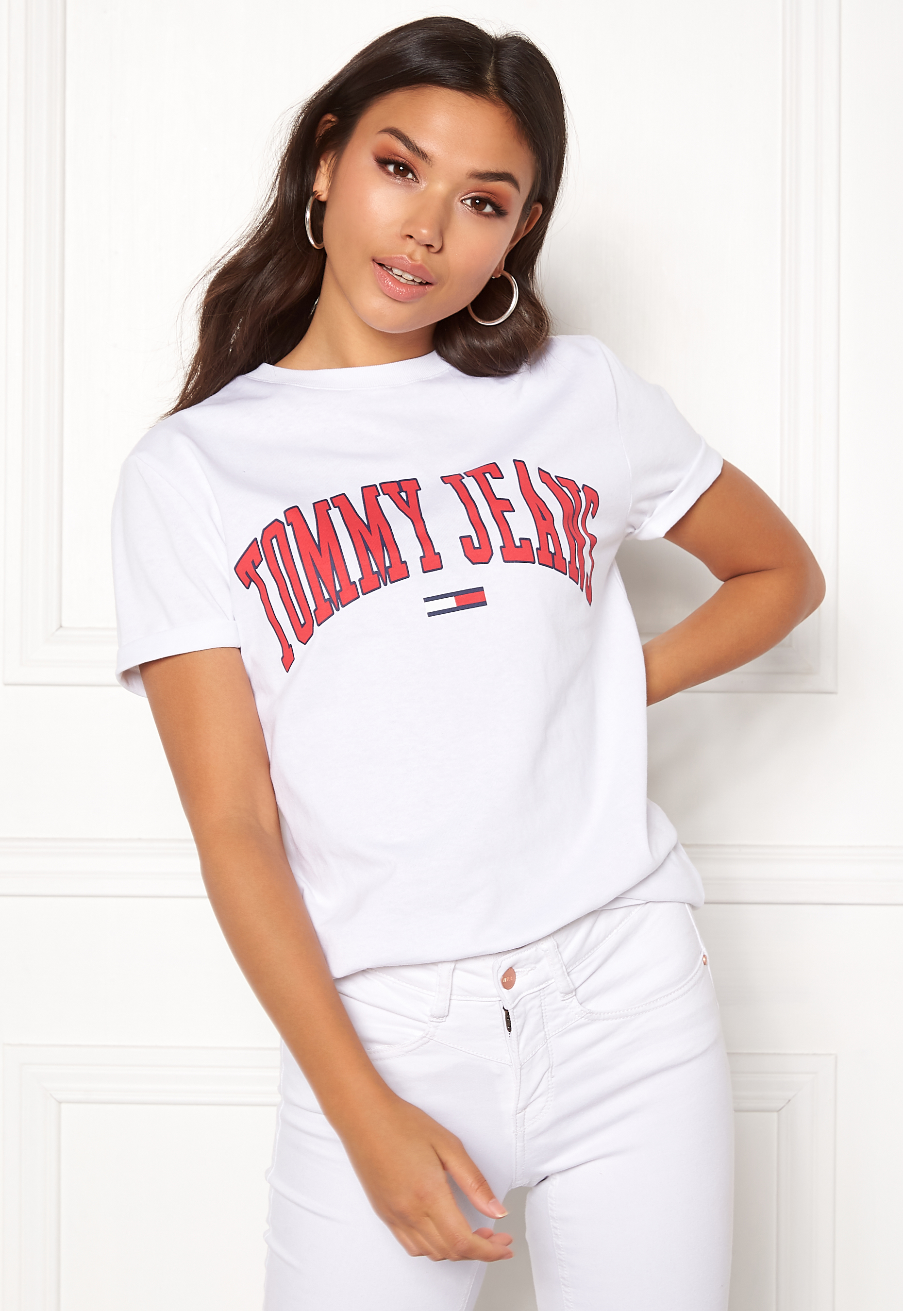 Tommy Jeans Collegiate Logo Tee Outlet Sale, UP TO 69% OFF | www 
