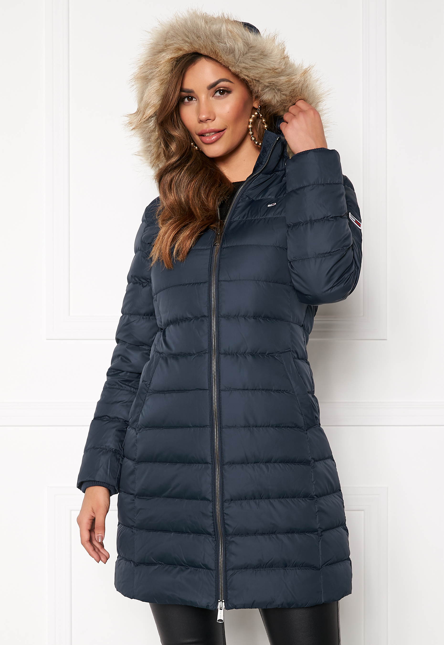 TOMMY JEANS Essential Hooded Down Coat 