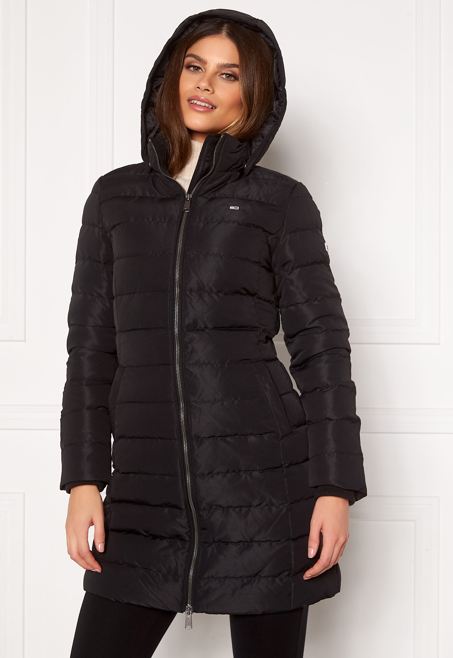 tommy jeans quilted coat