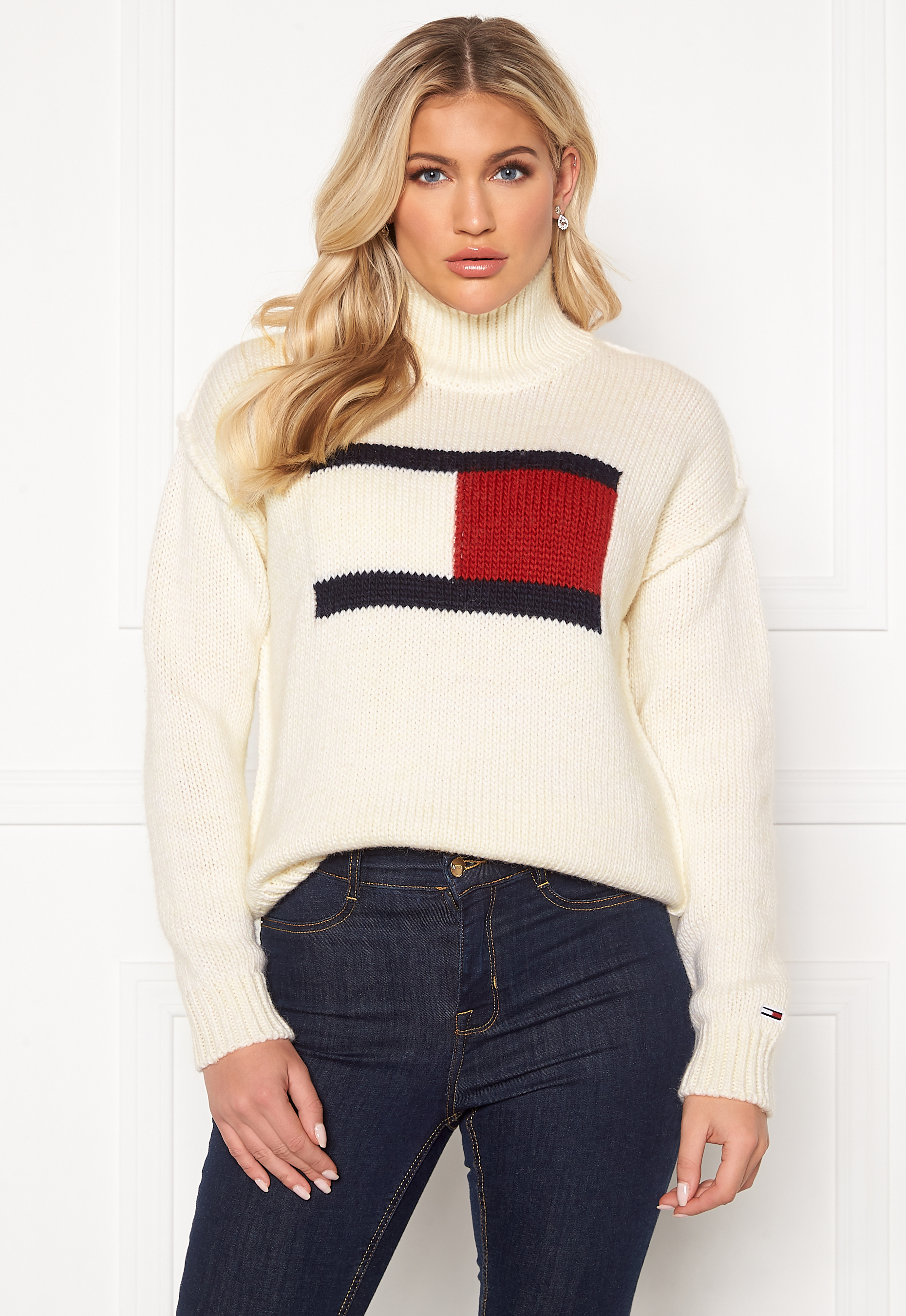tommy jeans flag sweater
